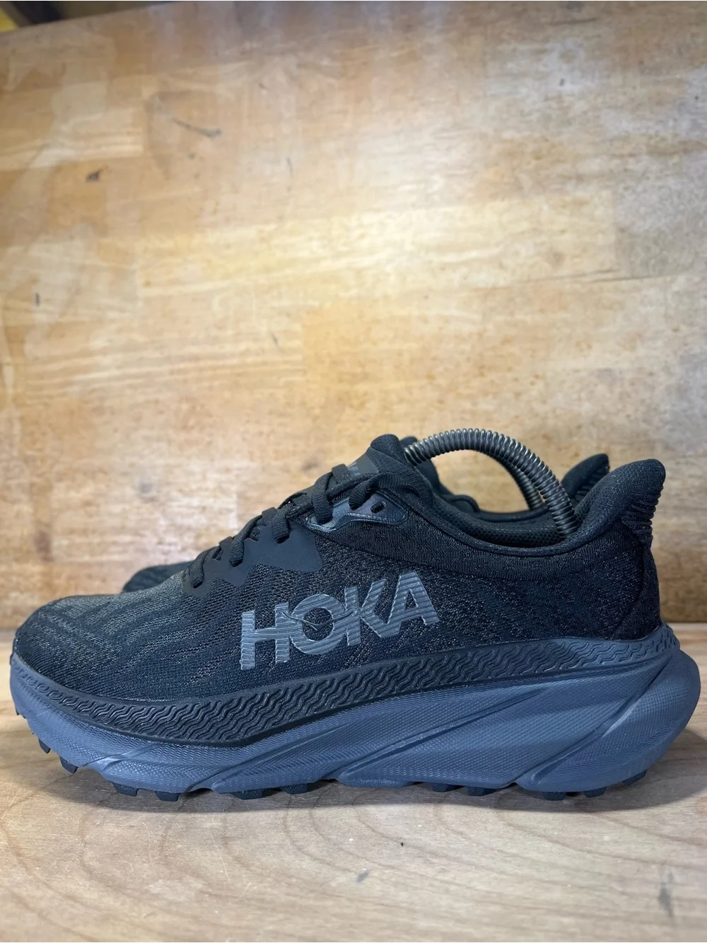 Hoka One One Challenger ATR 7 Womens Size 8.5 Wide Trail Running Shoes Black